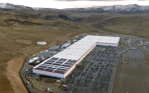 Гигафабрика Tesla в Неваде, США